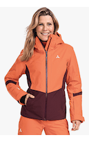 Schöffel Ski Jacket Kanzelwand L - coral orange 38