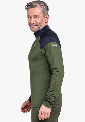 Schöffel Longsleeve Lenggries M - loden green 50 Nieuw!