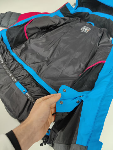 Icepeak Skijas Kendra Blauw Roze Nieuw Dames L