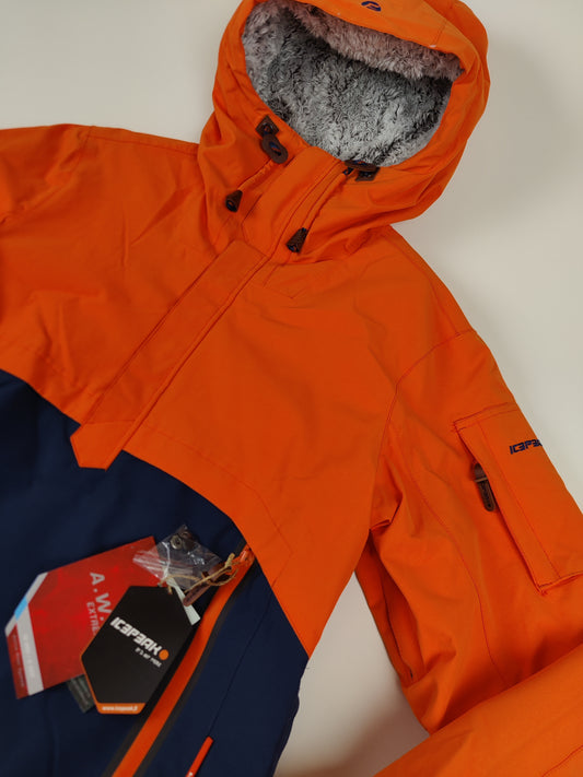 Icepeak Skijas Clayton Oranje Blauw Heren XL