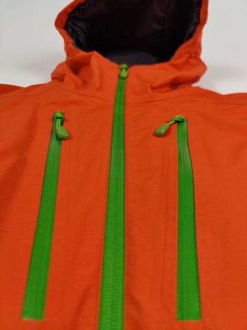 Norrona Skijas Goretex Oranje Groen Dames S