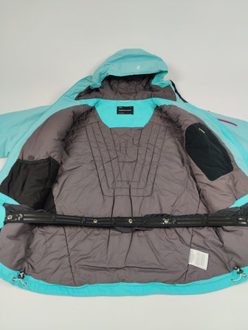 Peak Performance Goretex Skipak Turquoise Wit Dames XL